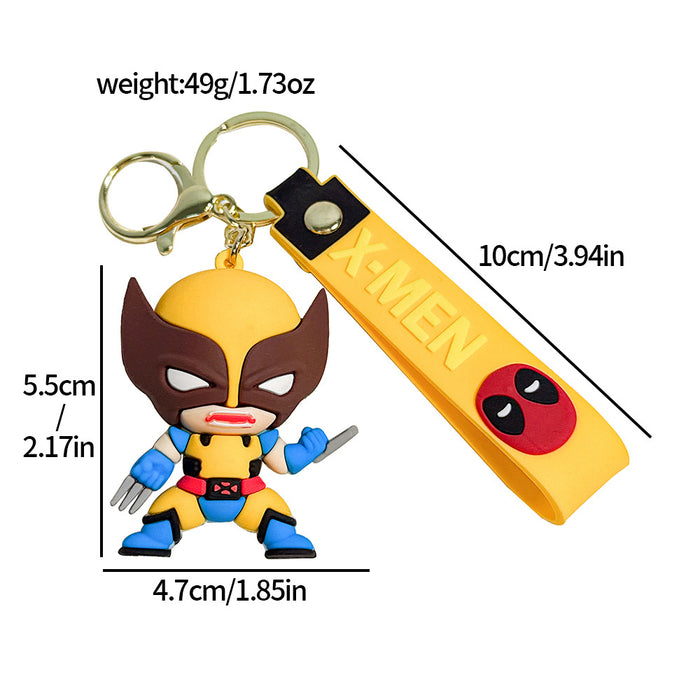 Wholesale Cartoon Bag Pendant KeyChain