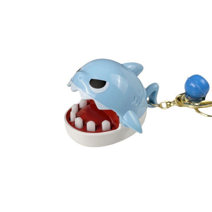 Wholesale Cartoon Bite Shark Keychain Bite Teeth Bite Fingers  Toy Doll Pendant Small Gift