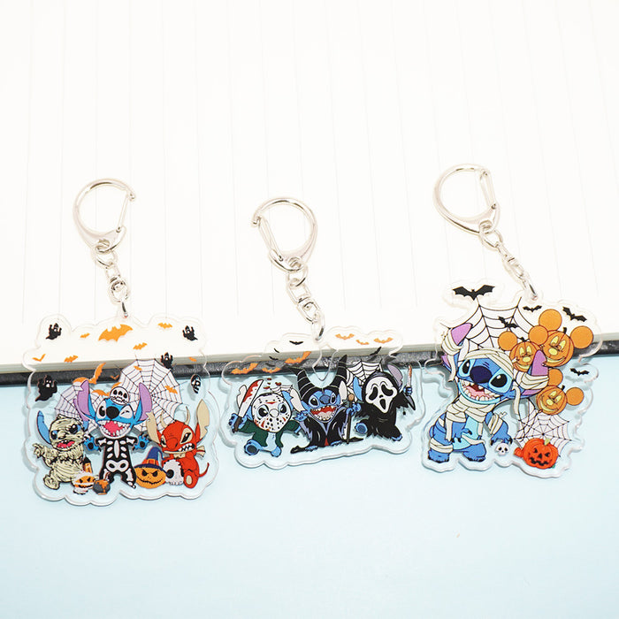 Wholesale  Keychain Black Friday  Web Acrylic Keychain  Gift