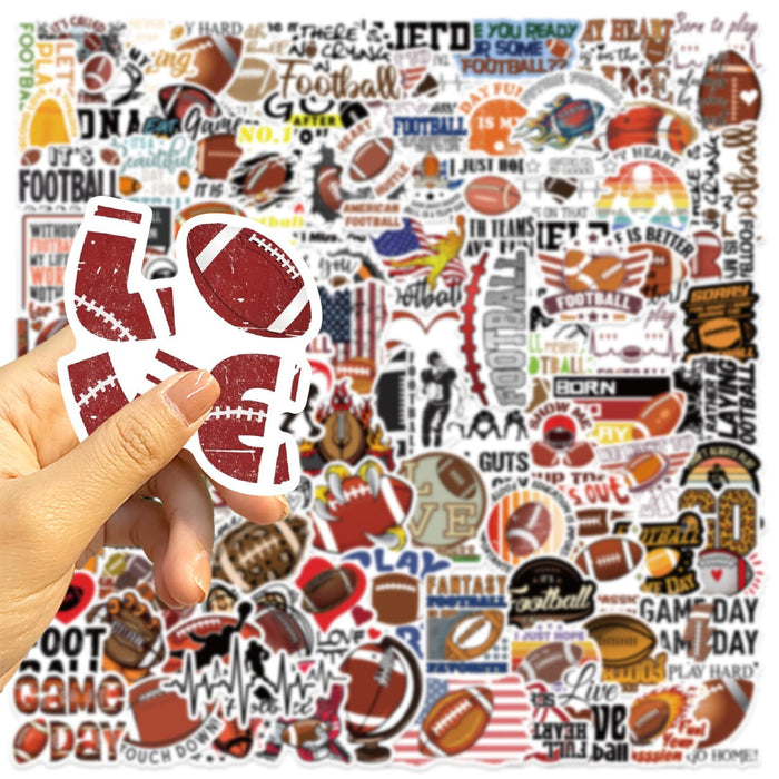 Wholesale 100 pcs Soccer Stickers  Waterproof Decals  Decorations