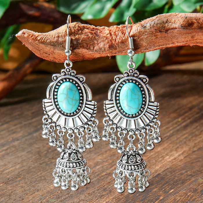 Wholesale Bohemian Drop Acrylic Earrings Vintage Fashion Accessory MOQ≥2