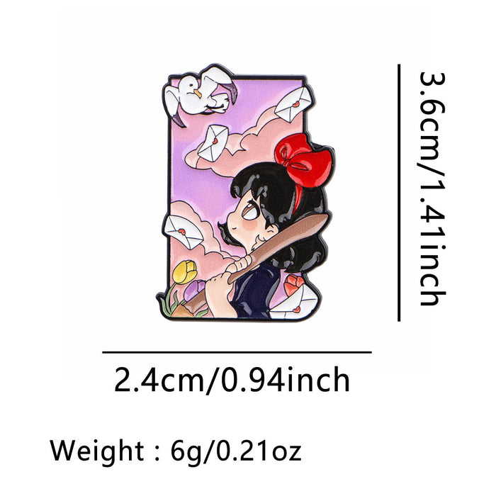 Wholesale 5pcs Popular Classic Anime Brooches