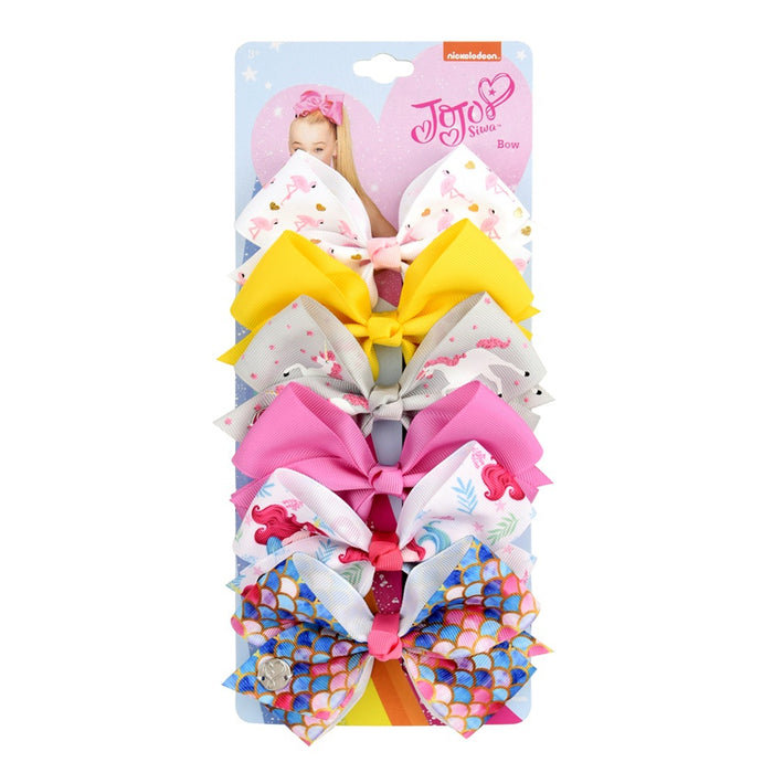 Wholesale Halloween Polyester Fabric Bow Hair Clip Set JDC-HC-Xiane018