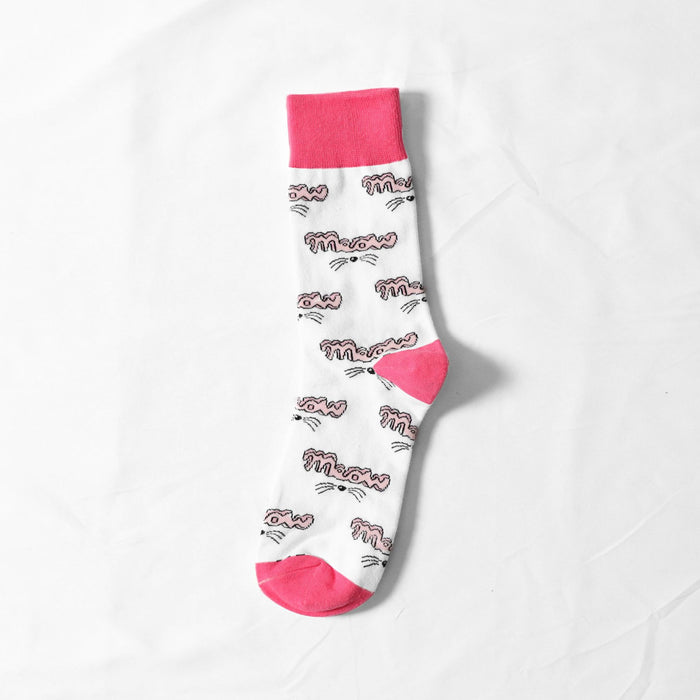 Wholesale Trendy socks, men's socks, donuts, women's socks, midsole, fashionable socks