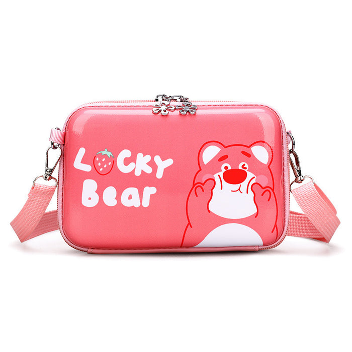 Wholesale Parent-child Children's Bags Mobile Phone Hard Shell Crossbody Bags Cartoon Anime Pattern Coin Purse Storage Bags JDC-SD-SS001