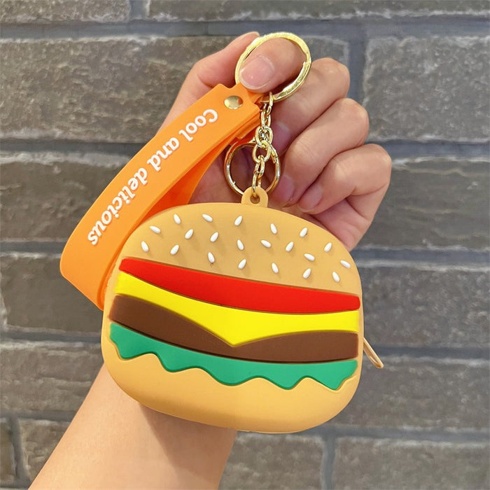 Wholesale Creative and trendy coin purse keychains for men and women