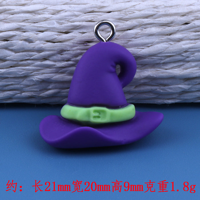 Wholesale Resin Castle Cartoon DIY Pendant Keychain with Nail Accents MOQ≥2