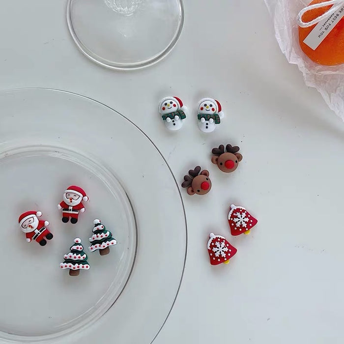 Wholesale Christmas Cartoon Cute Earrings
