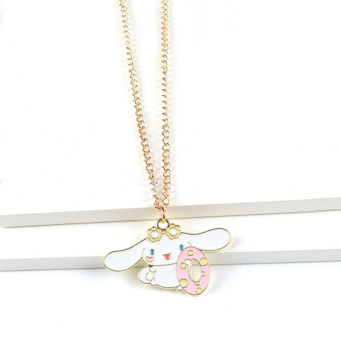 Wholesale Cartoon Alloy Pendant Necklace JDC-NE-FuYu016