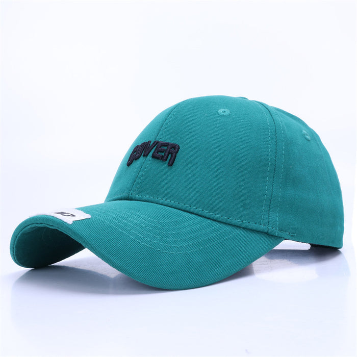 Wholesale Fashionable embroidered letter baseball cap, summer sun shading duckbill cap