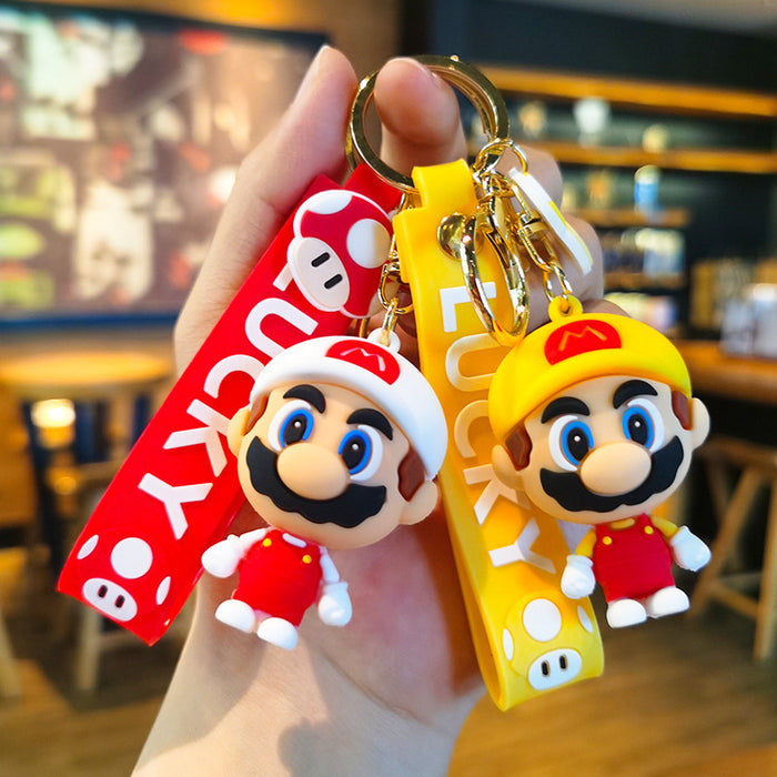 Wholesale Cartoon Doll 3D Rubber Keychain JDC-KC-Tingm059