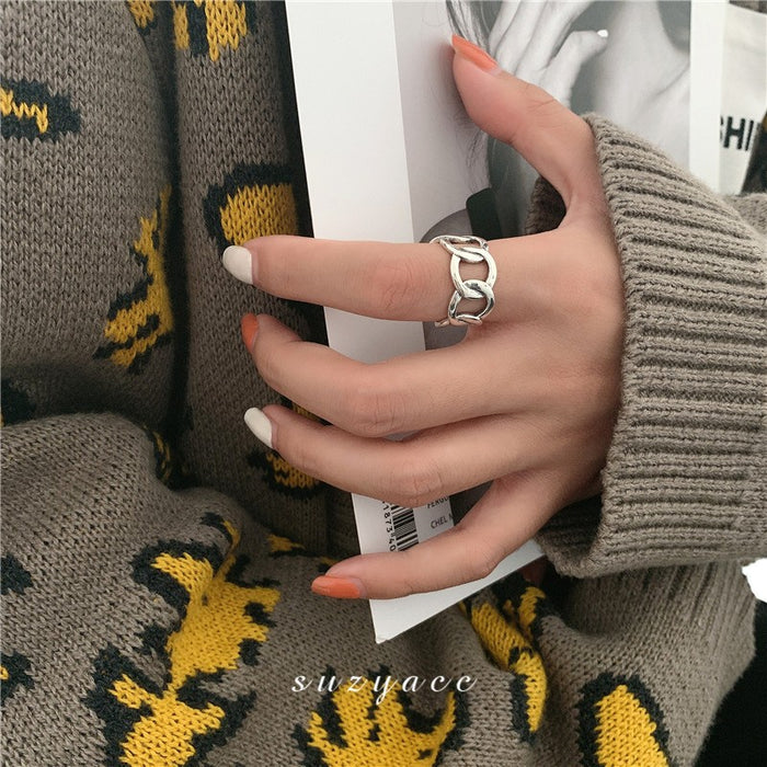 Wholesale  Silver Copper Ring Women's Bracelet