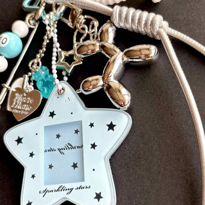 Wholesale Star pendant, bag pendant, pet photo, keychain