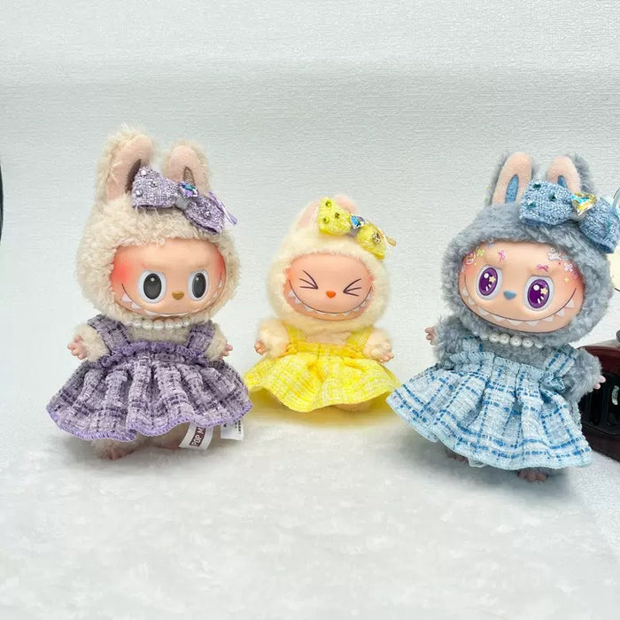 Wholesale Vinyl doll clothes change cute sweet skirt