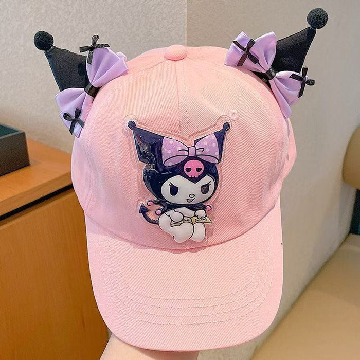 Wholesale Children's Hat Cartoon Duck Tongue Hat Western Cute Baseball Hat Sunscreen