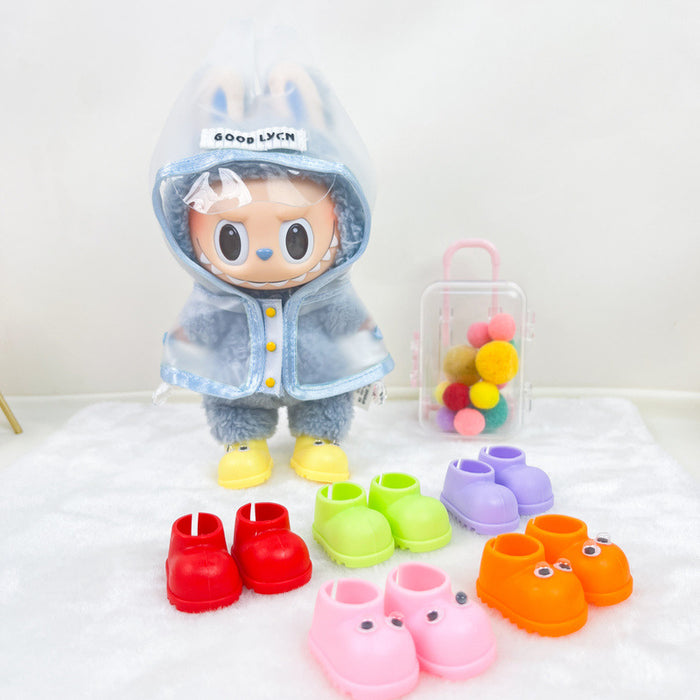 Wholesale Doll Clothes Accessories Clothes Replacement Sitting Party Cute Cool Raincoat Suit