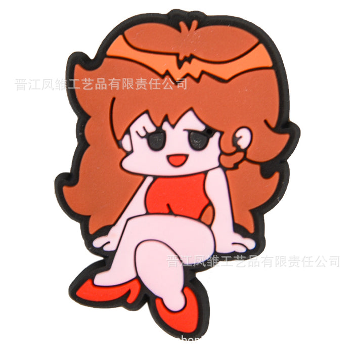 Wholesale 50pcs Cute cartoon Shoes Charms accessories