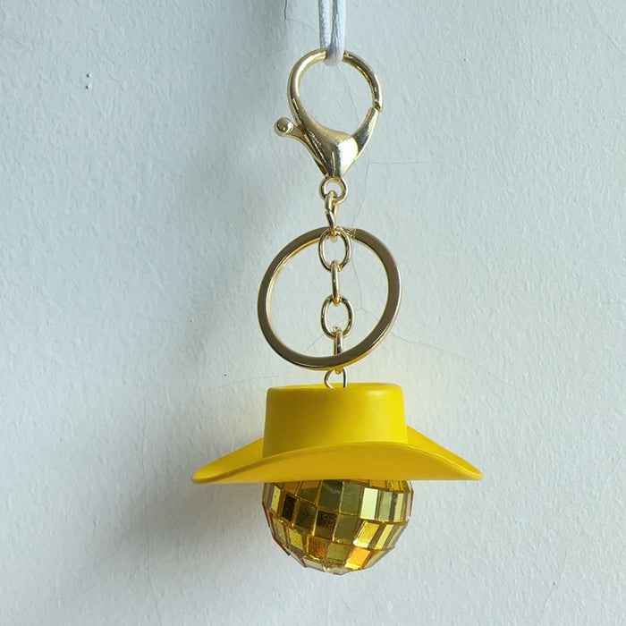 Wholesale Glass Ball Keychain with Cap JDC-KC-LaiTao001