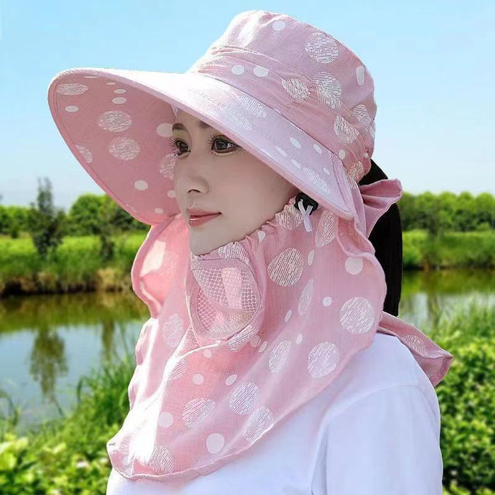 Wholesale Sun hat for sun protection, fashionable and versatile, face covering and UV protection