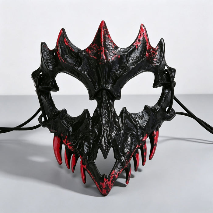 Wholesale Japanese Anime Style Black Werewolf Mask Stylish  Cosplay Mask Decorative Party Costume Accessory For Boutique Resale And Gift