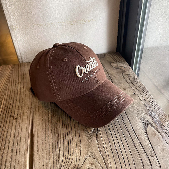 Wholesale Big head baseball cap women's long brim cap wide brim sunscreen hat