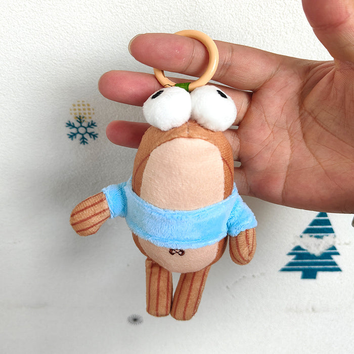 Wholesale Blind Box Funny Plush Doll Passerby Fish Lying Flat Fish Pendant Toy Bag Pendant