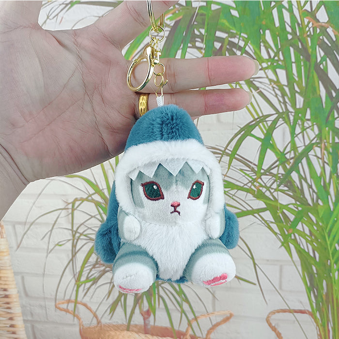 Wholesale Cute Cat Plush Doll Keychain Pendant Doll Plush Toy Gift