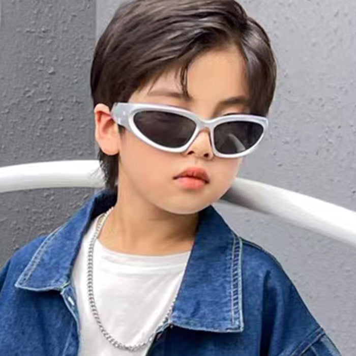 Wholesale New Punk Children's Sunglasses Fashion Cycling Sunglasses Street Photography Sunshade Sunglasses