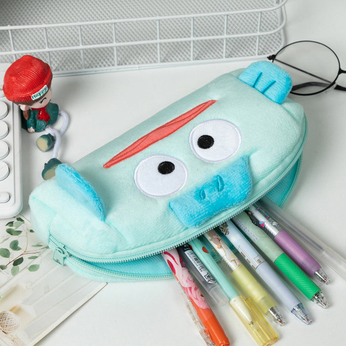 Wholesale Plush Large Capacity Cartoon Pencil Bag JDC-PB-DongJ003