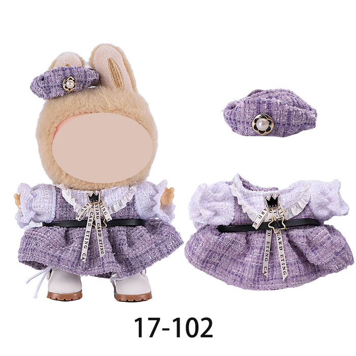 Wholesale Only Clothes Character Pattern Overalls Set doll clothes