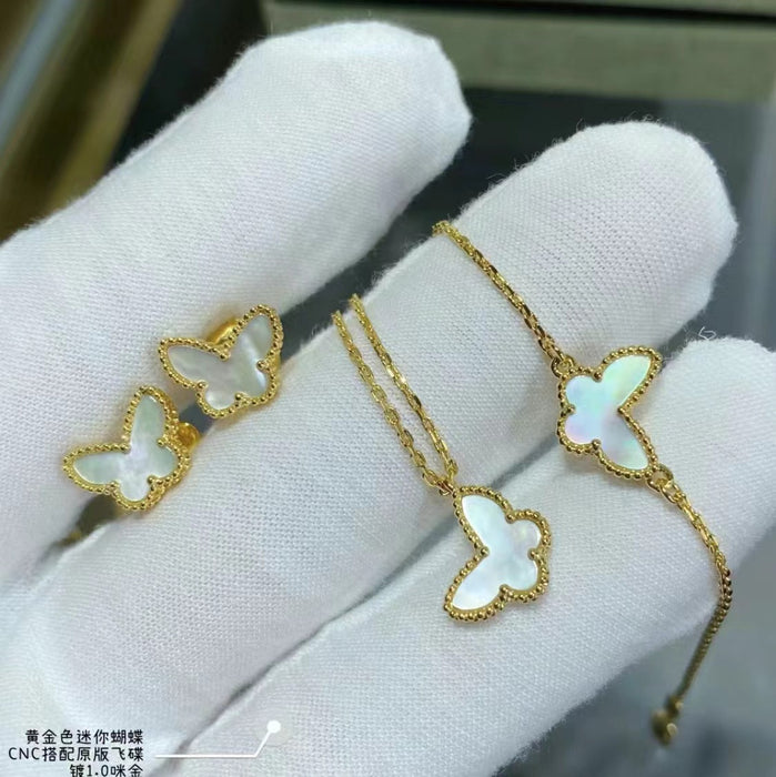 Wholesale Butterfly necklace bracelet earrings