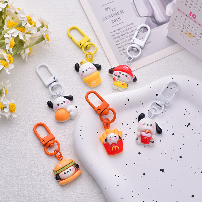 Wholesale Cartoon Cute Resin Keychain JDC-KC-Jiax003