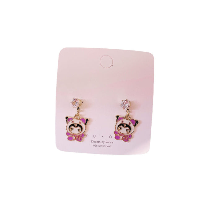 Wholesale Cartoon Alloy Earrings JDC-ES-KaLu017