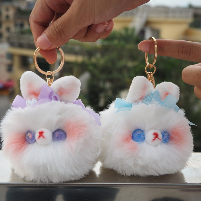 Wholesale Furry ball, plush keychain, pendant, doll, toy, toy, gift bag, hanging decoration