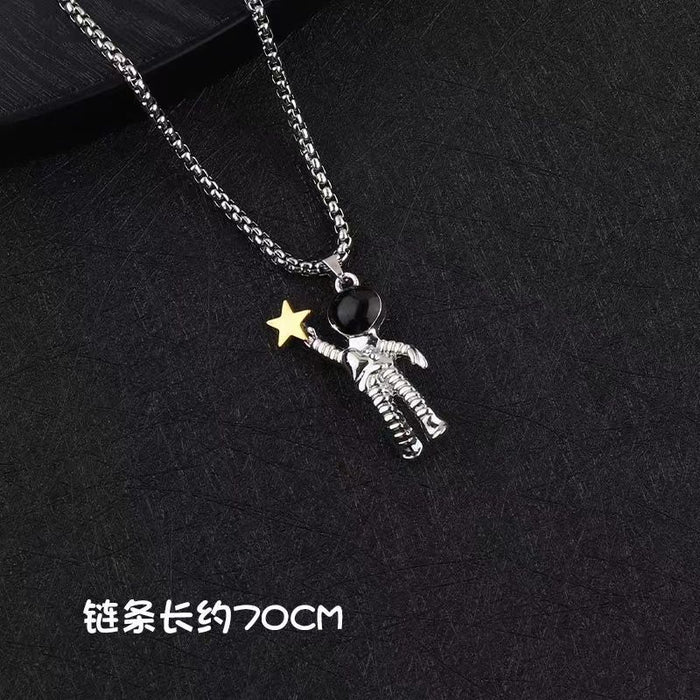 Wholesale Personalized Pendant Stainless Steel Necklace JDC-NE-YSJZ001