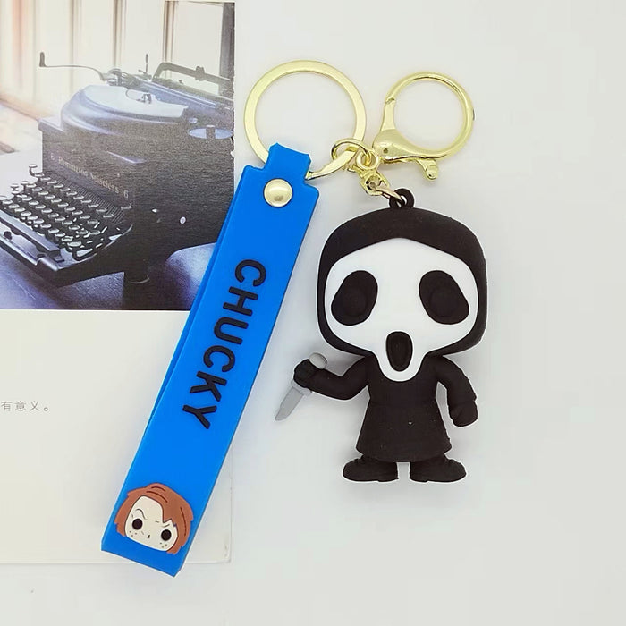 Wholesale Cartoon Christmas Keychain Pendant Car Keychain Accessories Gift