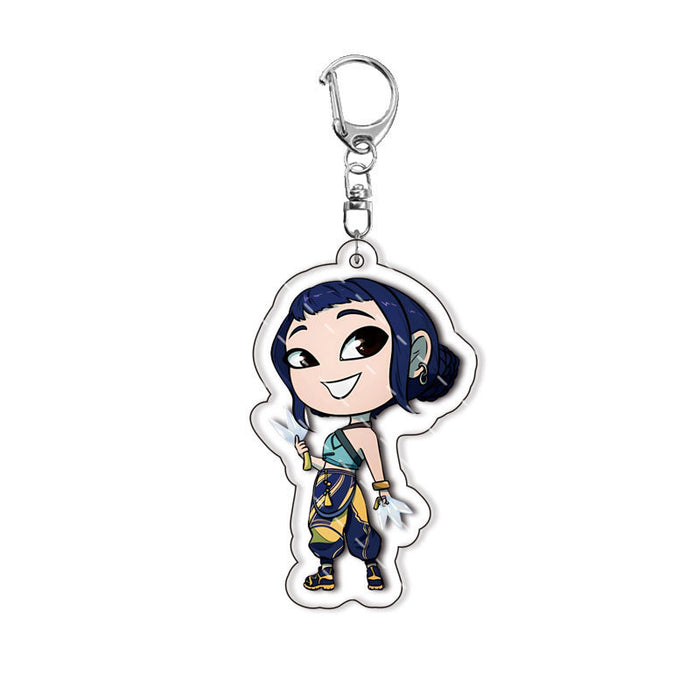 Wholesale Kpop Anime peripheral cute keychain