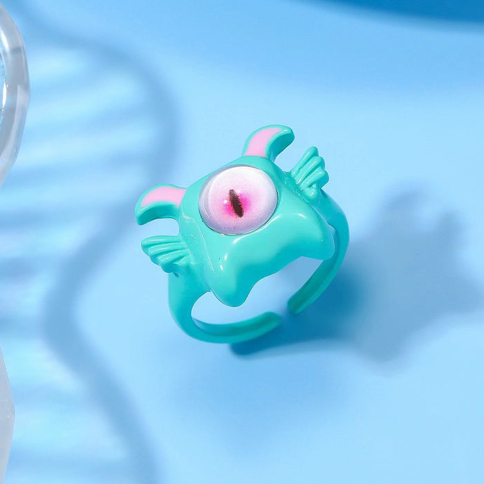 Wholesale Cartoon, playful, niche, personalized, ring, couple