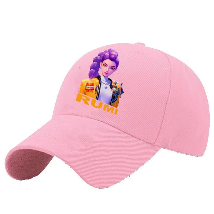 Wholesale Kpop style colorful baseball cap outdoor original design cotton polyester hat