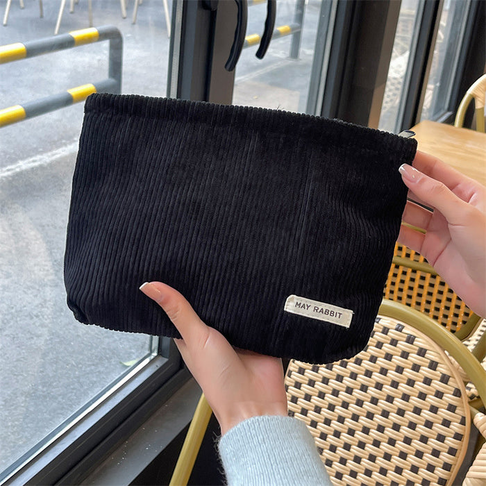Wholesale Corduroy Makeup Bag Mobile Handbag