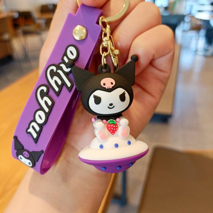 Wholesale Silicone Cartoon Doll Keychain JDC-KC-MingT108