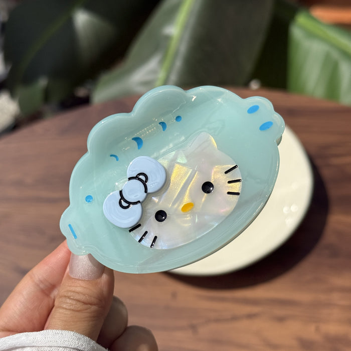 Wholesale Acetic Acid Simple Cartoon Animation Hair Clips