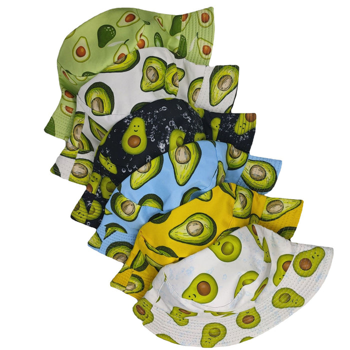 Wholesale  creative avocado  adult casual sunshade basin hat