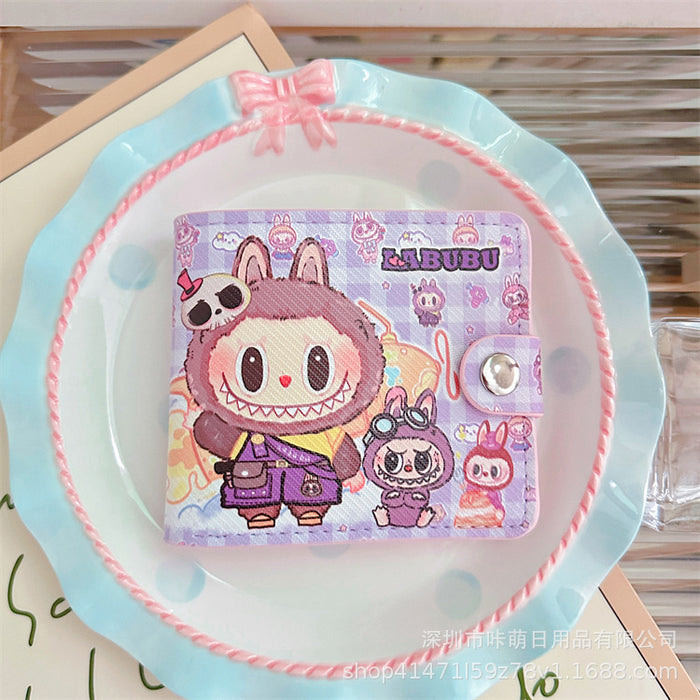 Wholesale Short Wallet Coin Purse Student Small Wallet Card Bag Carry-on Small Money Bag  Cartoon Periphery