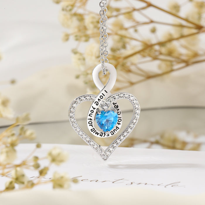 Wholesale Pendant Necklace Black Twelve Star Stone Love Necklace