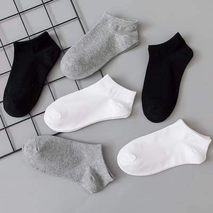 Wholesale Casual Spring and Summer Cute Teddy Bear Solid Color Thin Shallow Sock JDC-SK-JiaMu001