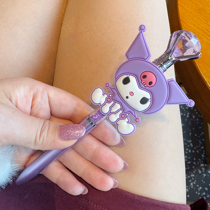 Wholesale Creative and Personalized Cartoon  Exam Press Gel Pen for Middle School Students and Girls with High-Looking Ballpoint Pens