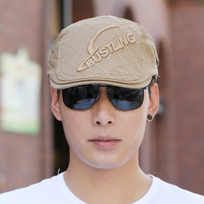 Wholesale beret casual all-match men's peaked cap sun hat forward hat