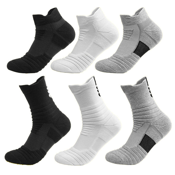 Wholesale Long tube professional practical basketball socks, short tube towel bottom high top sports socks