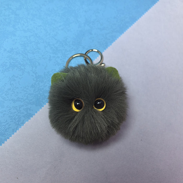 Wholesale Handmade plush toy keychain pendant, backpack ornament